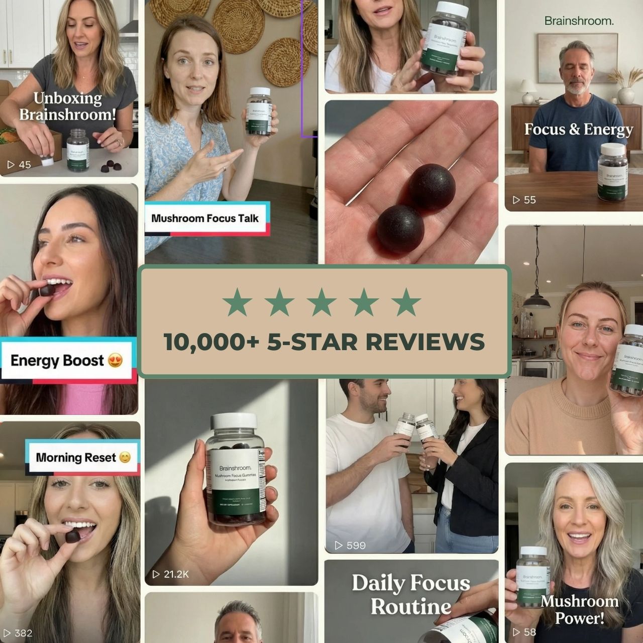 Brainshroom® Mushroom Gummies